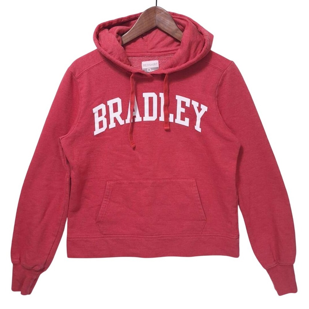 Redshirt Bradley University Hoodies Sweatshirt Women Sz S  Pullover Activewear